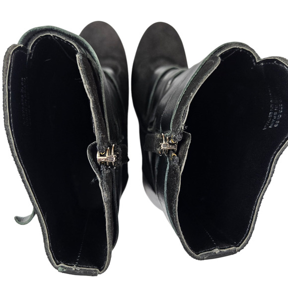 MNG Mango Boots Size 38 Black Bootie Military - Picture 8 of 10